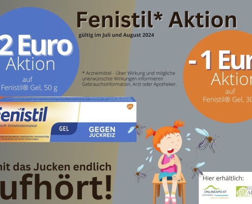 Fenistil-Aktion Juli2024, 2 Euro Rabatt