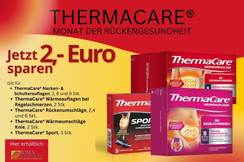 ThermaCare Aktion im Oktober 2024, 2 Euro Rabatt