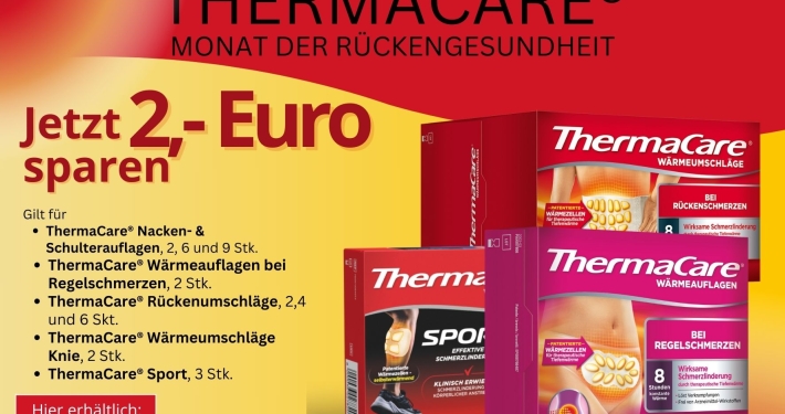 ThermaCare Aktion im Oktober 2024, 2 Euro Rabatt