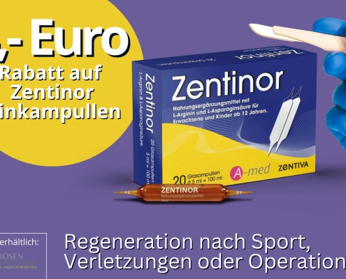 Zentinor 4 Euro Rabatt im November und Dezember